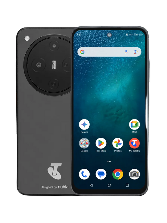 Telstra Prepaid ZTE T-Elite 2 5g 128gb 6.6" Screen Black (blue Tick) TE093