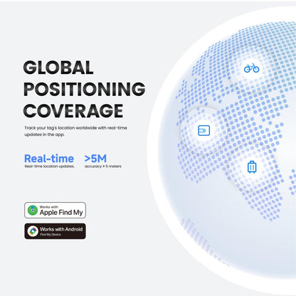 Mi Tag Duo Keyring Tracker Single Black HD-P16DB