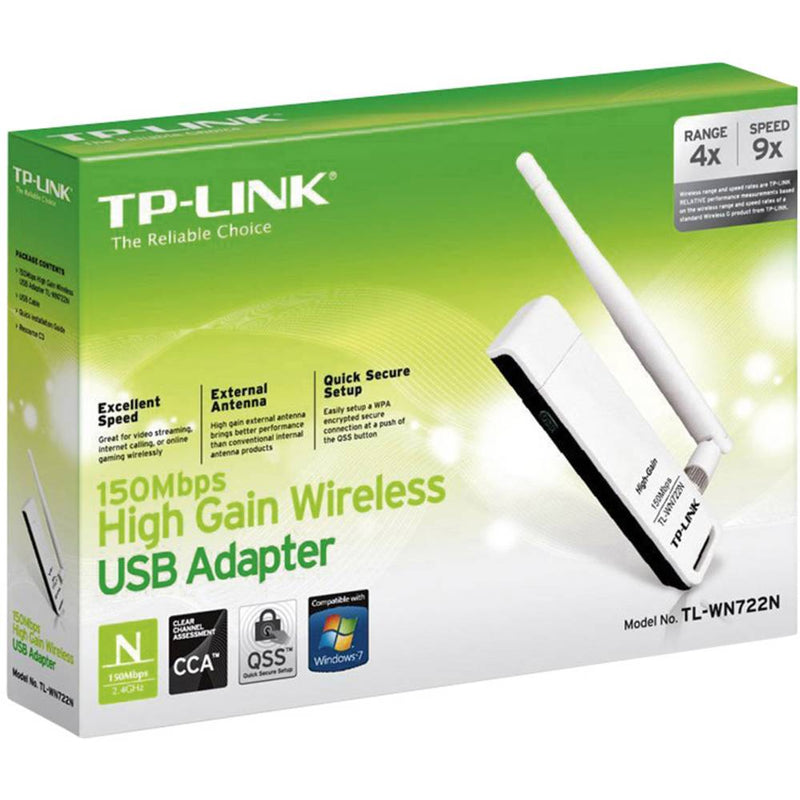 Tp-link 150m High Gain Wifi Usb NWTL-WN722N