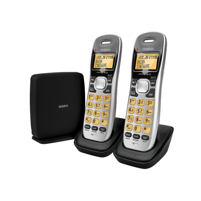 Uniden Dect Cordless Phone Twin Pack Location Free Base DECT1730+1