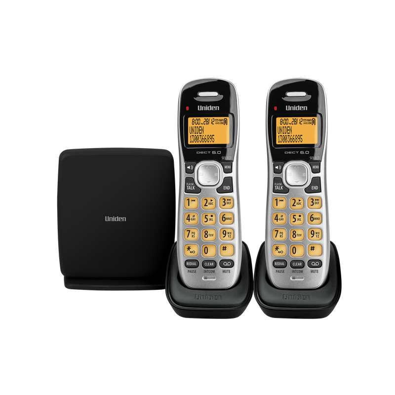 Uniden Dect Cordless Phone Twin Pack Location Free Base DECT1730+1