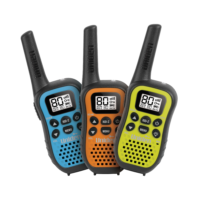 Uniden 80Ch UHF CB Handheld 0.5W with Kid Zone 3Pk UH45-3