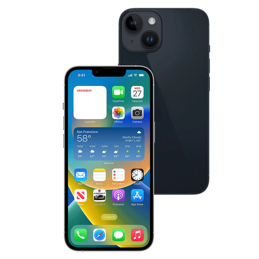 Apple iPhone 14 128GB Black Refurbished IPH14128BLKB