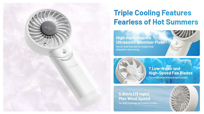 Nitecore Handheld Air Conditioner Fan Rechargeable IZZCOOL30