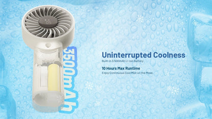 Nitecore Handheld Air Conditioner Fan Rechargeable IZZCOOL30