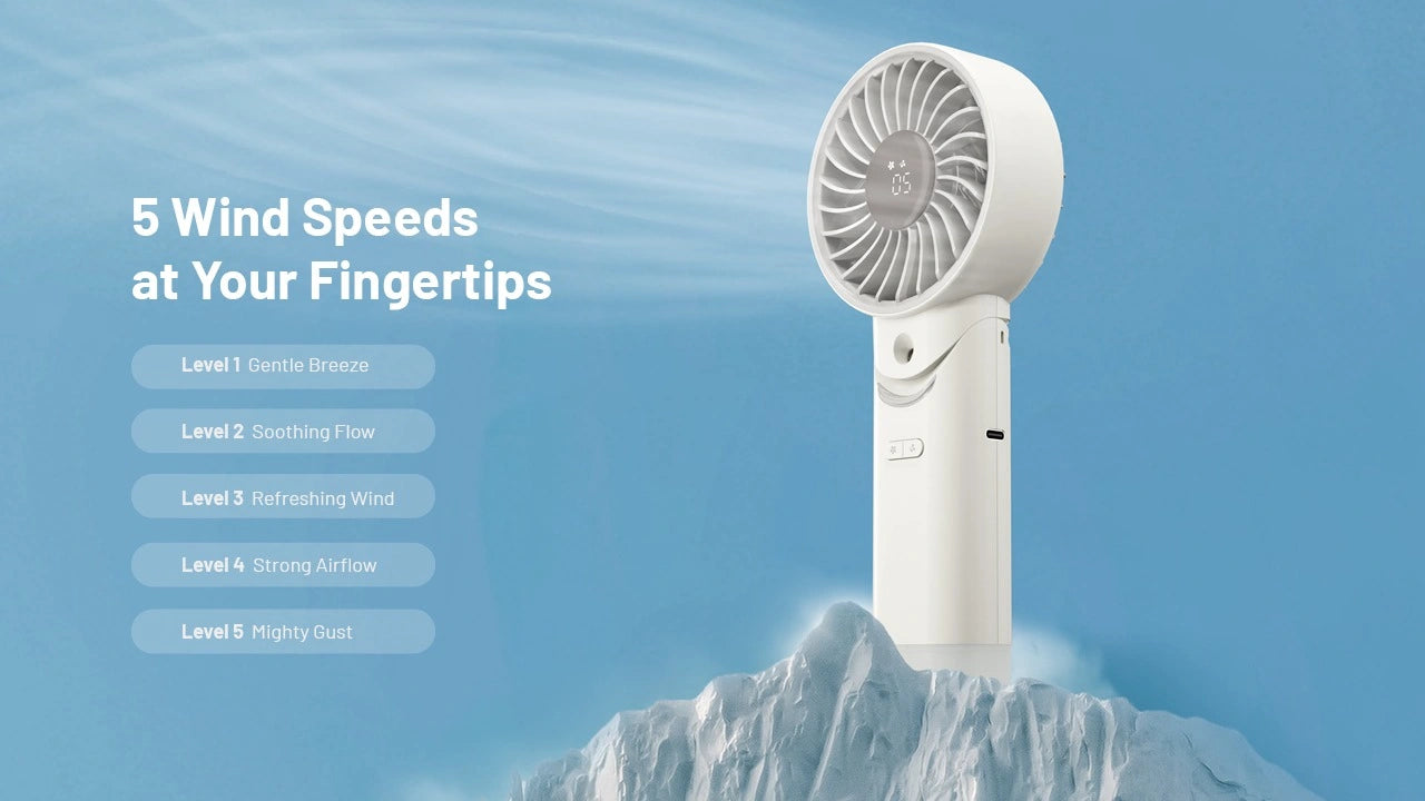 Nitecore Handheld Air Conditioner Fan Rechargeable IZZCOOL30