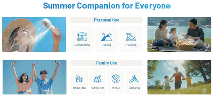 Nitecore Handheld Air Conditioner Fan Rechargeable IZZCOOL30