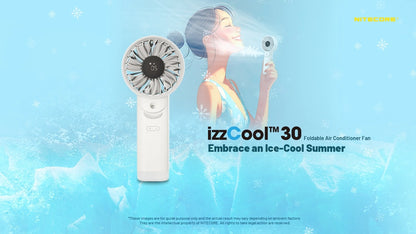Nitecore Handheld Air Conditioner Fan Rechargeable IZZCOOL30