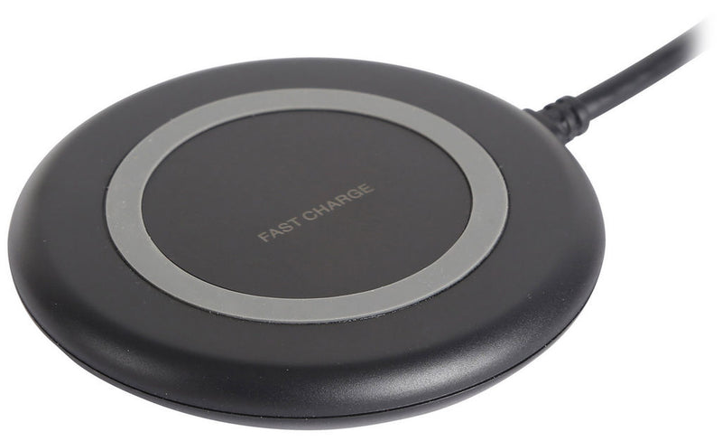 LVSUN QI Wireless Charger & QC3 Power Pack 15W Blk LS-W15-BK