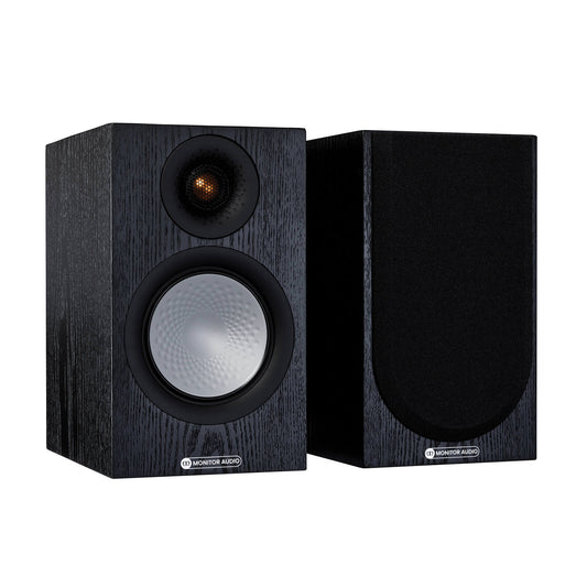 Monitor Audio Silver 50 (7g) Bookshelf Speakers Black Oak MON-S50XXX-7G-SPK-BLO