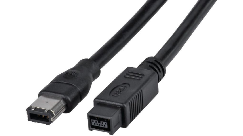 Cable Firewire 800 9Pin Male to 6Pin IEEE 1394A - 2m RC-800962