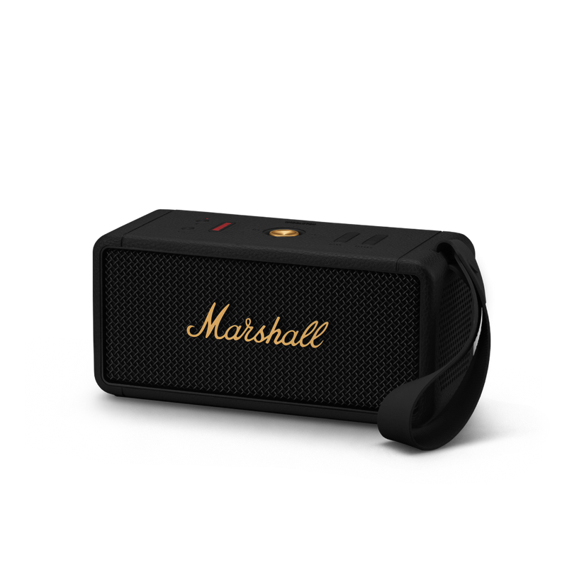 Marshall Middleton Speaker Waterproof Bluetooth Wireless Black/brass 252083