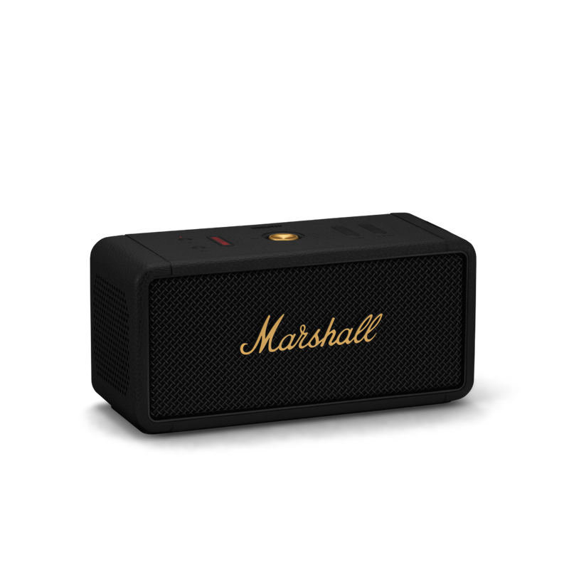Marshall Middleton Speaker Waterproof Bluetooth Wireless Black/brass 252083