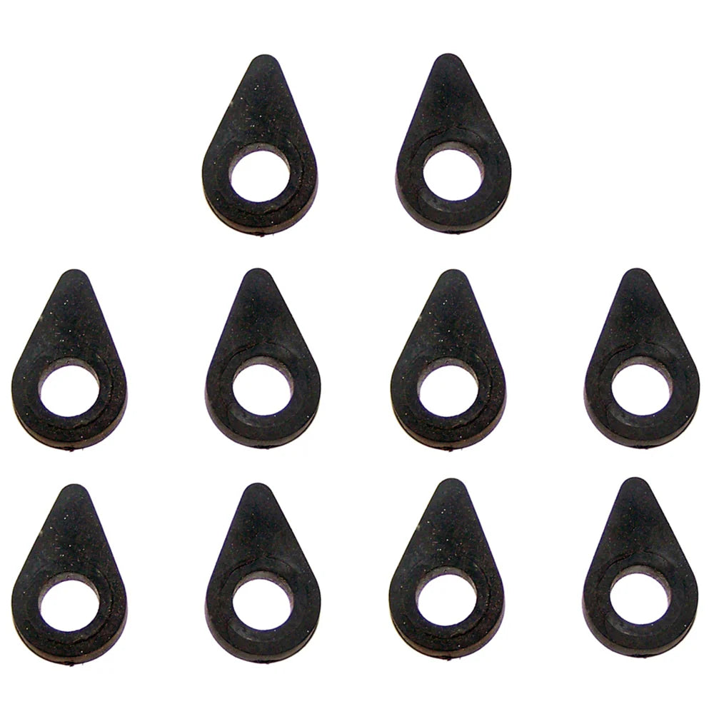 Minelab Rubber Teardrop Washer Hanging 10 pack 3011-0027