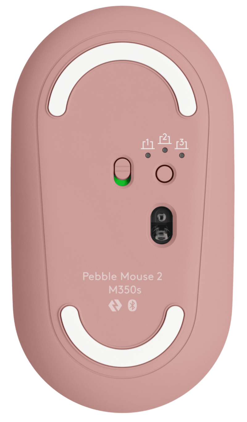 Logitech Pebble Mouse 2 M350s Tonal Rose 5943533