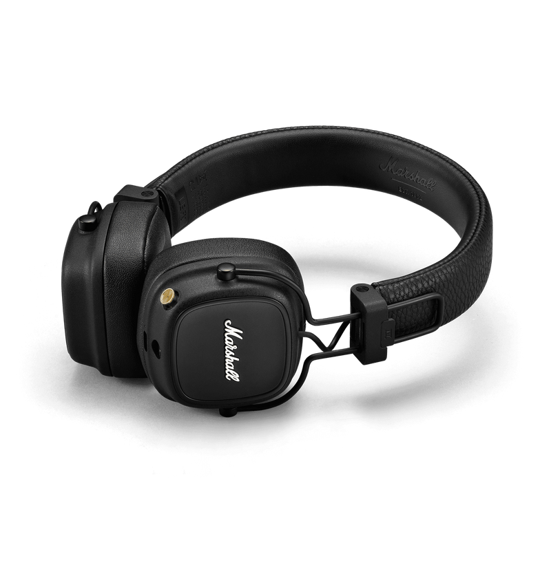 Marshall Major IV Headphones On Ear Bluetooth Black 248983