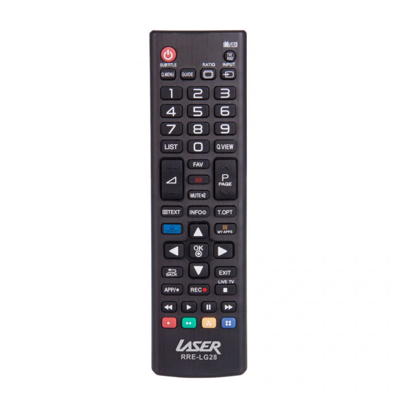LASER Replacement Remote for LG TVs RRE-LG28