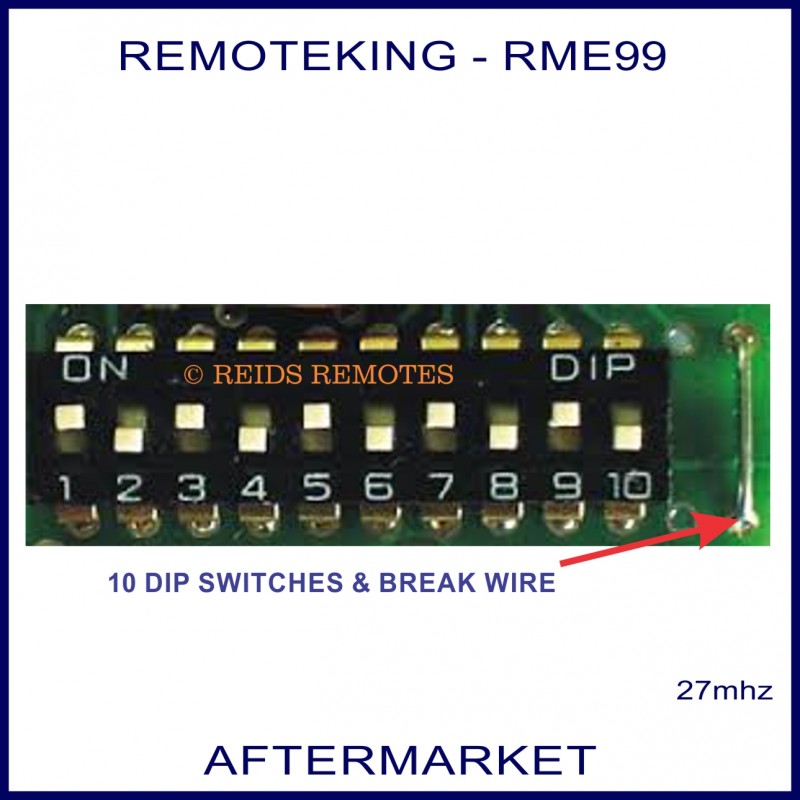 RK Elsema Remote 27.145mhz RK-RME99