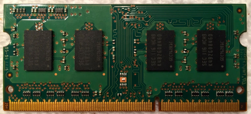 2GB DDR3 Memory SO-DIMM 204pin 1Rx8 PC3-10600S 1333MHz M471B5773DHO-CH9 (AMI2GB-SOD24)