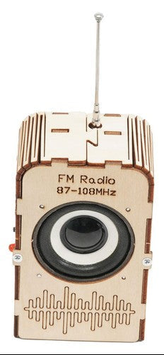 Wooden Kit - 3D Fm Radio Model FE7198232