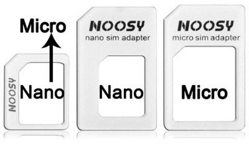 Nano Sim Adaptor Kit SGP9050WH