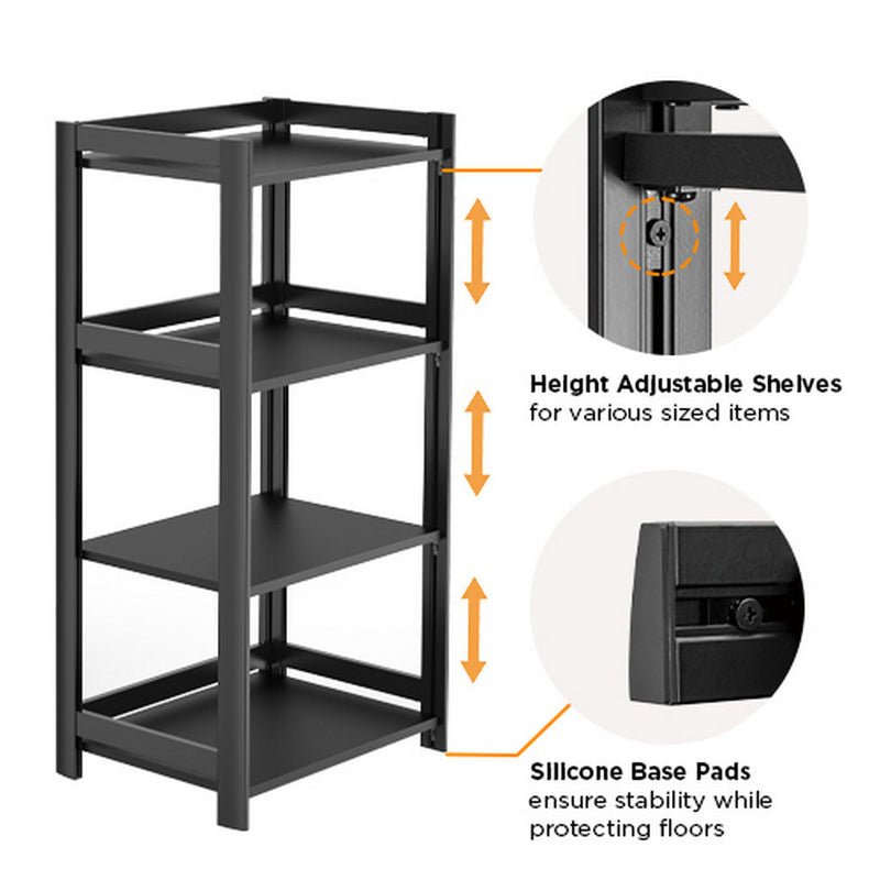 Prolink Shelf Stand 4 Tier 100kg/shelf 500mmW x300mmH Spacing STAND1060