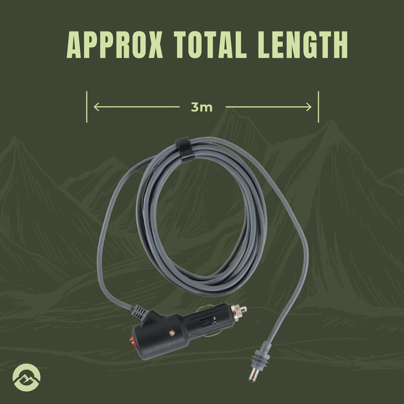 Treklo Starlink Mini 12/24v Gigarette Plug On/off Switch 3m SL-PREM-CIG-3M-1