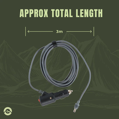 Treklo Starlink Mini 12/24v Gigarette Plug On/off Switch 3m SL-PREM-CIG-3M-1
