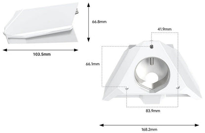 Starlink Mini Pole Adaptor/flat Mount 30-50mm Stlm-0119