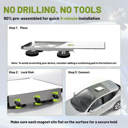 Starlink Mini Magnetic Mount Bracket STLM-MRM120