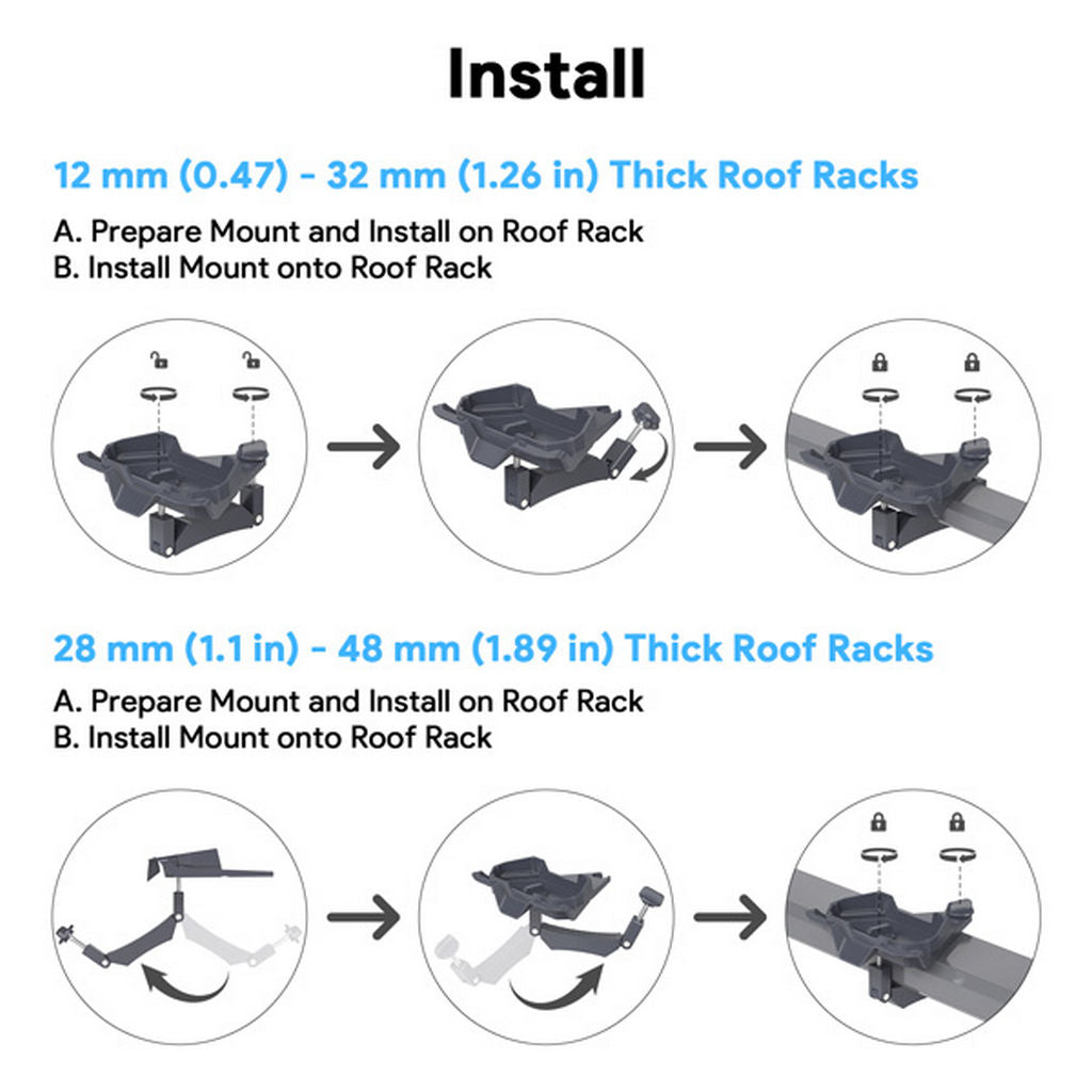 Starlink Mini Roof Rack Mount 4177000