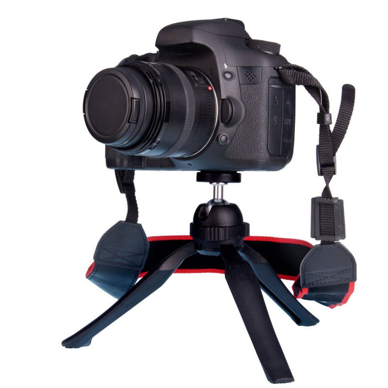 LASER Tripod Compact Tabletop Tripod With Phone Adapter For Cameras AO-TP10
