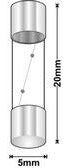 Fuse M205 Slow Blow 4a TBX4