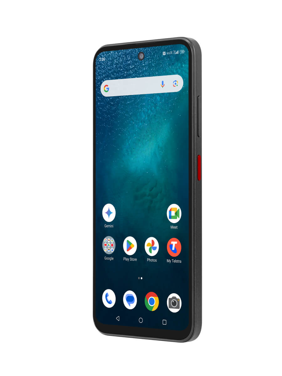 Telstra Prepaid ZTE T-Elite 2 5g 128gb 6.6" Screen Black (blue Tick) TE093