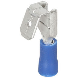 Crimps & Lugs Qc Crimp 6.4mm Spade Female 16-14awg Piggy Back Blue Pk10 TM22352/10