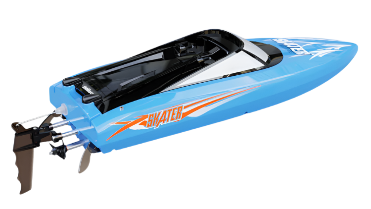 UDI RC Skater Boat 13in 2.4ghz Blue UDI-034BLUE