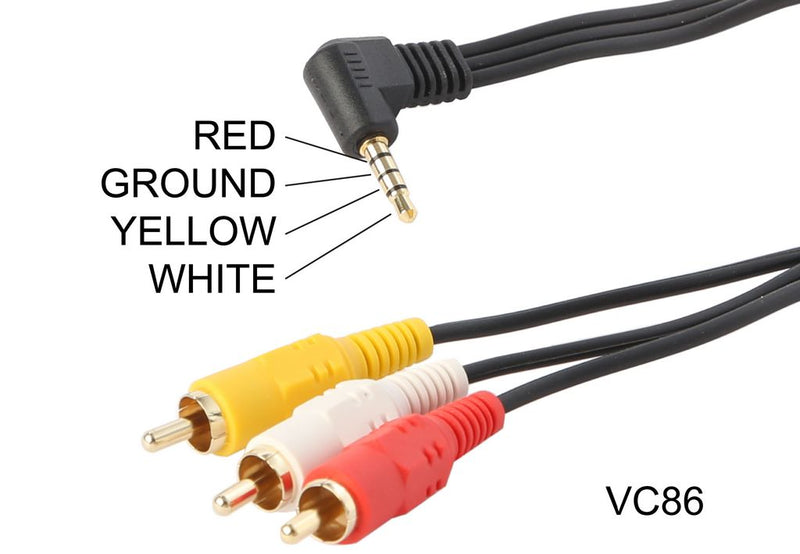 Av Cable  3x RCA 1.5M VC86