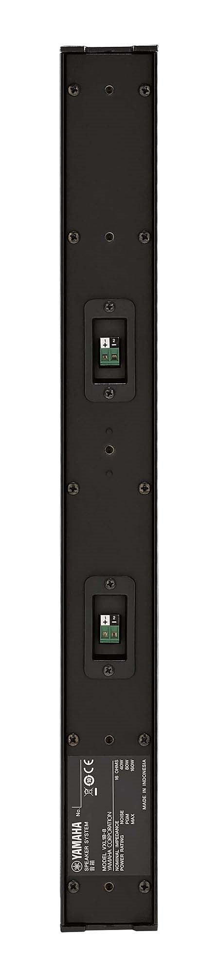 Yamaha Commercial Slim Line Array Speaker 8x1.5in Drivers LP55 VXL1B-8-WR