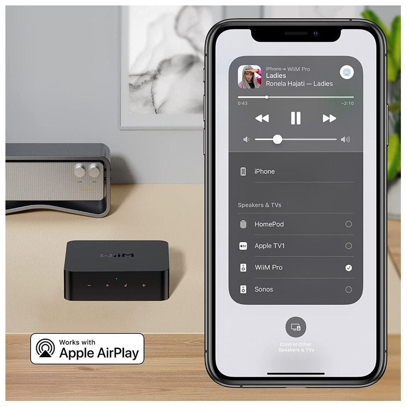 Wiim Pro Plus Audio Streamer Airplay 2 Chromecast WiiM-PRO-PLUS