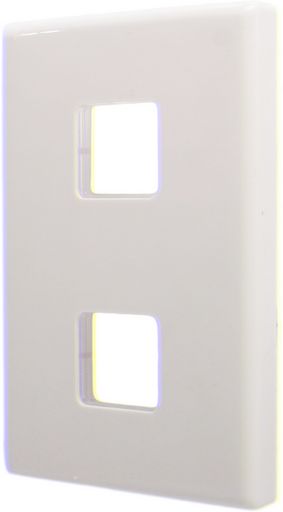 Wall Plate 2way Keystone Type WP322