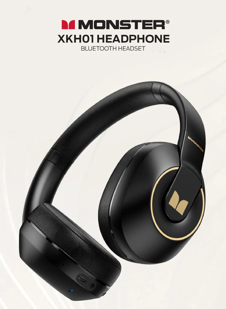 Monster Headphones Bluetooth V5.3 Around Ear XKH01