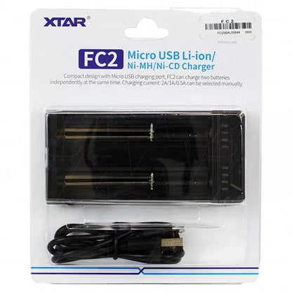 Xtar Battery Charger Li-ion Dual Channel FC2