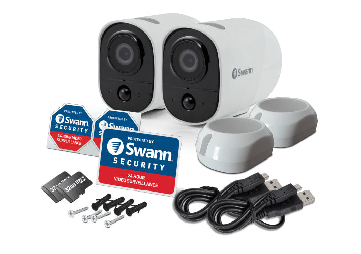 Swann Xtreem Wireless Security Camera 2PK SWIFI-XTRCM16G2PK-GL