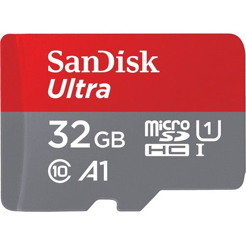 Sandisk Ultra MicroSDHC UHS-I A1 32GB Memory Card - 98MB/S SDSQUA4032GGN6MA