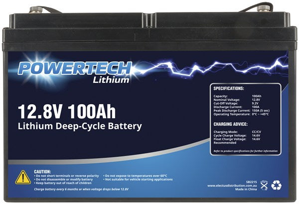 Lithium Deep Cycle Battery 12.8V 100Ah SB2215