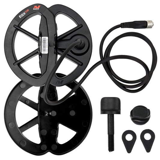 Minelab 6″ EQX 06 Double-D Waterproof Smart Search Coil for Equinox Series Metal Detectors 3011-0333