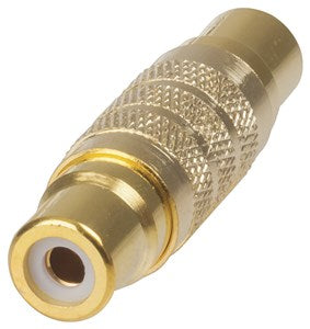 Plg Adptr Rca Skt-skt Gold 2pk Pa3599