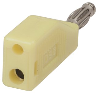 Plug Banana Hi-qual P/back Yel Pp0383