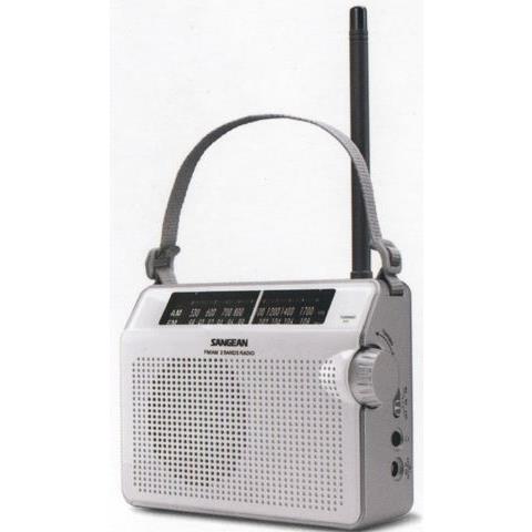 Sangean PRD6W AM/FM Portable Radio (White) PRD6W