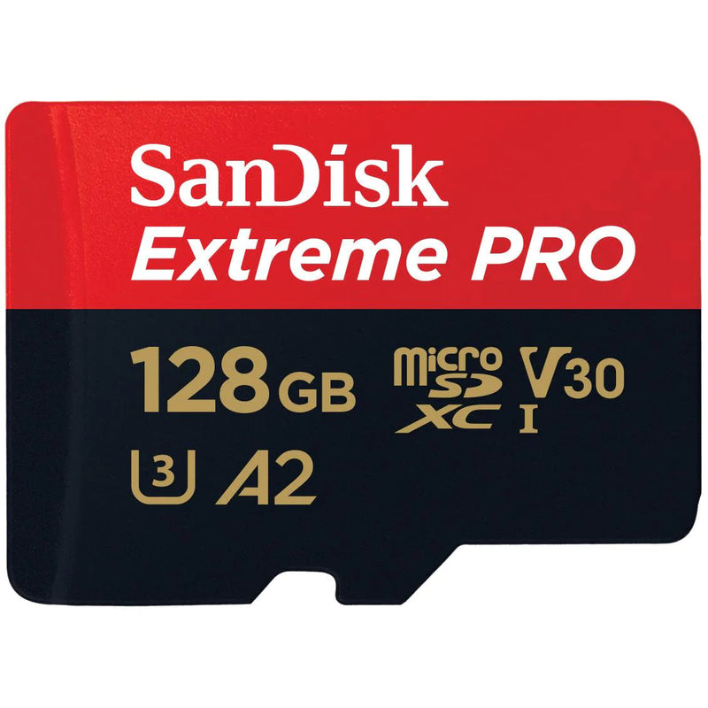 SanDisk Extreme PRO microSDXC 128GB 200MB/s Memory Card SDSQXCD128GGN6M